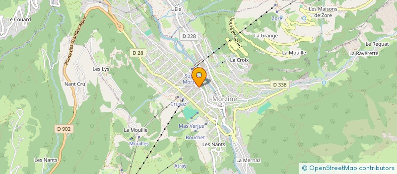 localisation de l'entreprise ARMACHRIS à MORZINE