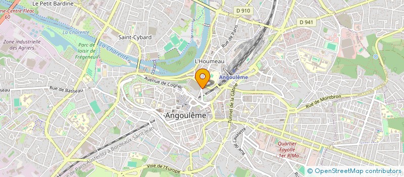 localisation de l'entreprise ARMADA à ANGOULEME