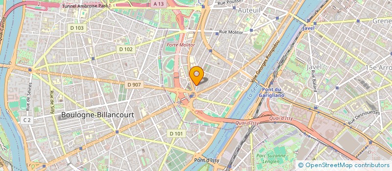 localisation de l'entreprise ARMADA à NEUILLY-SUR-SEINE