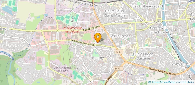 localisation de l'entreprise ARMADA à LAVAL