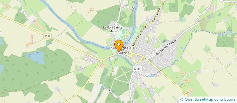 localisation de l'entreprise ARMADA BULK à MALICORNE-SUR-SARTHE
