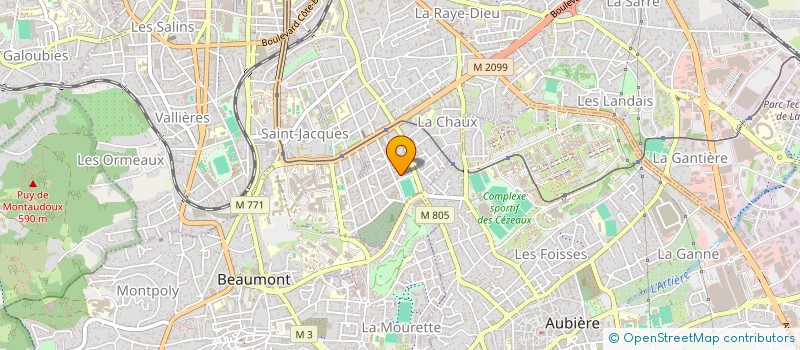 localisation de l'entreprise ARMADA CLERMONT  CLERMONT-FERRAND