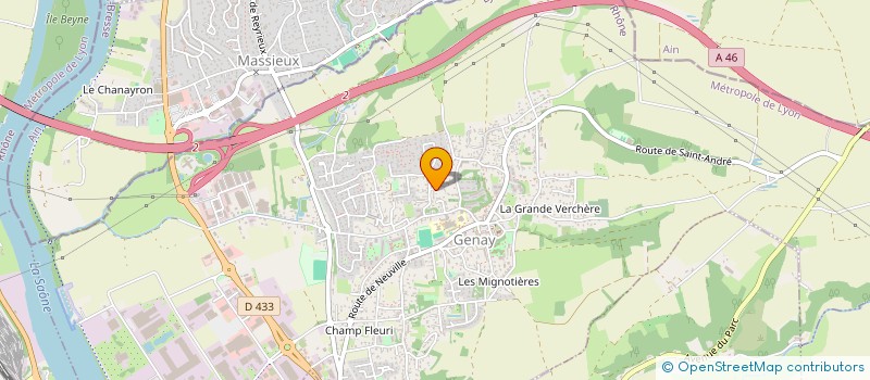 localisation de l'entreprise ARMADA INVEST  GENAY