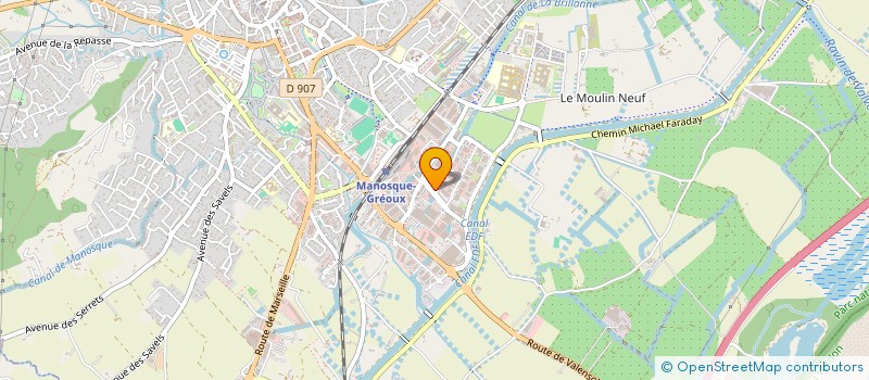 localisation de l'entreprise ARMADA LOCATION à MANOSQUE
