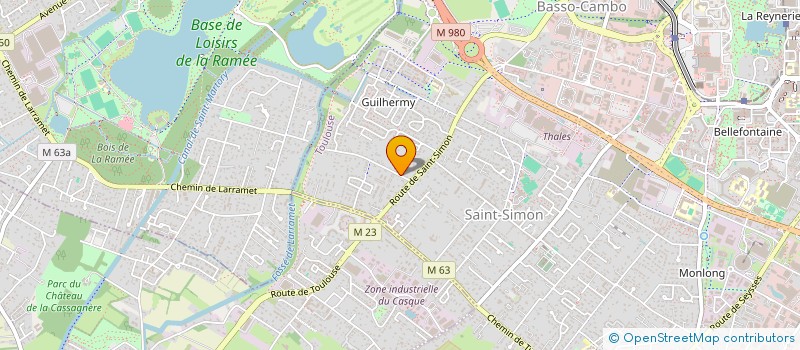 localisation de l'entreprise ARMADAG à TOULOUSE