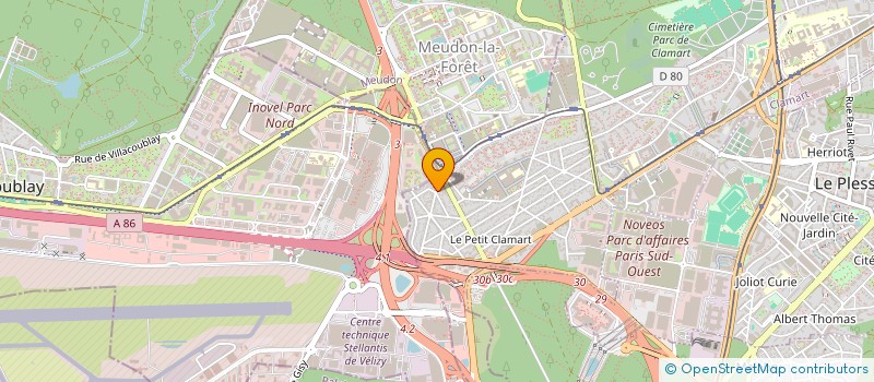 localisation de l'entreprise ARMADE à CLAMART