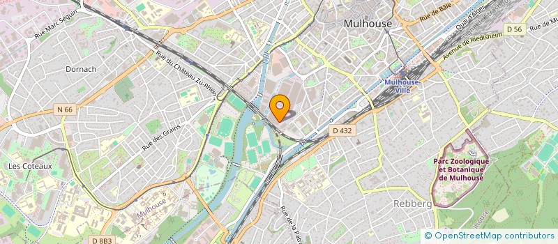 localisation de l'entreprise ARMADEUS SYSTEMS à MULHOUSE