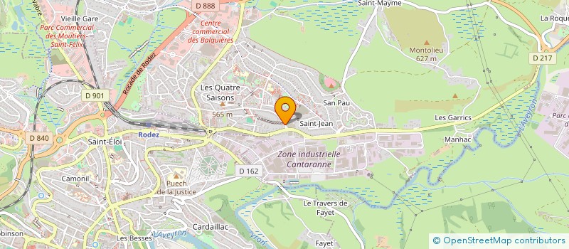 localisation de l'entreprise ARMADOC AVEYRON SPORT  ONET-LE-CHATEAU