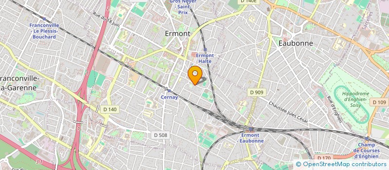 localisation de l'entreprise ARMAE  ERMONT