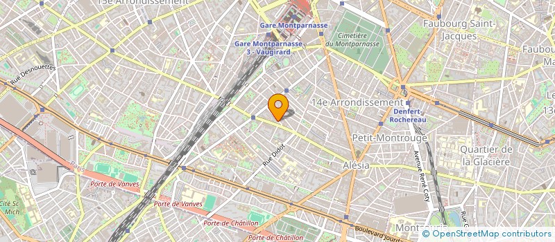 localisation de l'entreprise ARMAE SURETE à PARIS
