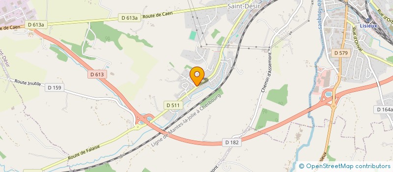 localisation de l'entreprise ARMAG  SAINT-DESIR