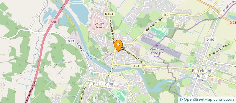 localisation de l'entreprise ARMAGNAC  AIRE-SUR-L'ADOUR