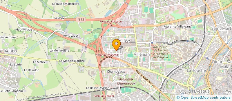 localisation de l'entreprise ARMAGNAC  RENNES