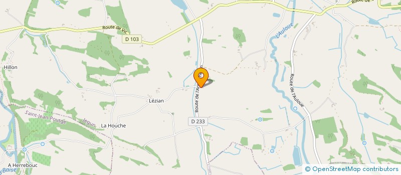 localisation de l'entreprise ARMAGNAC IMMOBILIER  JEGUN