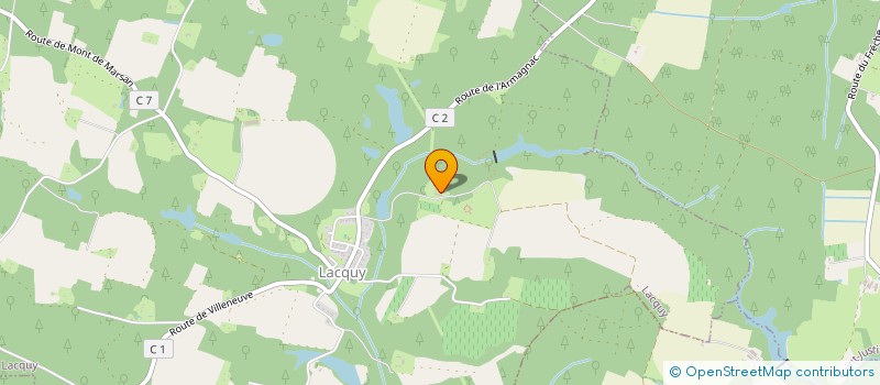 localisation de l'entreprise ARMAGNACS DU CHATEAU DE LACQUY  LACQUY