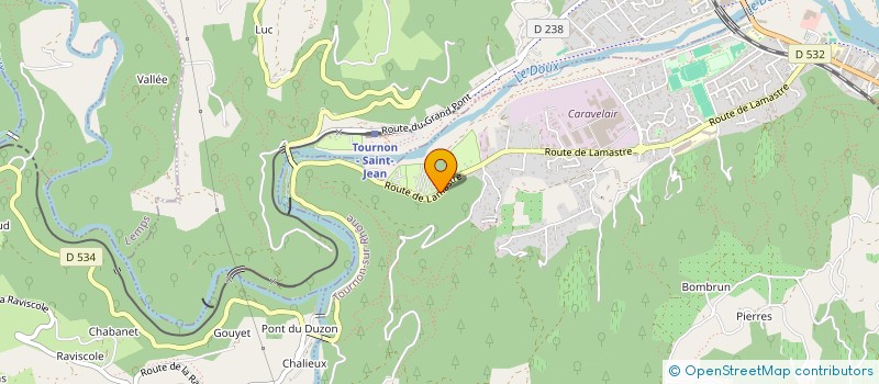 localisation de l'entreprise ARMAGO à TOURNON-SUR-RHONE