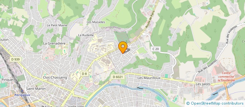 localisation de l'entreprise ARMAGUICA  TRELISSAC