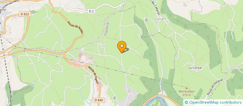 localisation de l'entreprise ARMAJOL  CAPDENAC