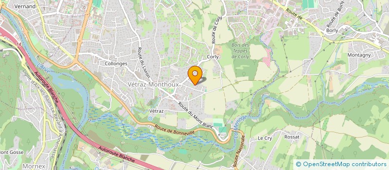 localisation de l'entreprise ARMAKE  VETRAZ-MONTHOUX