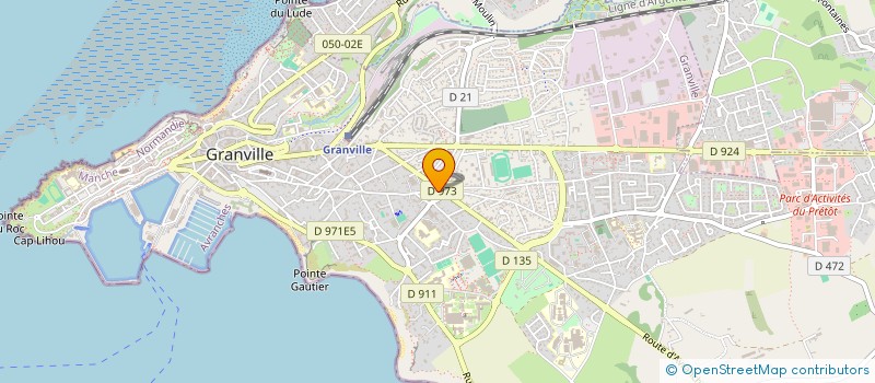 localisation de l'entreprise ARMALOC  GRANVILLE