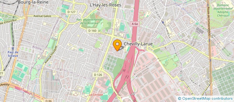 localisation de l'entreprise ARMAN  CHEVILLY-LARUE