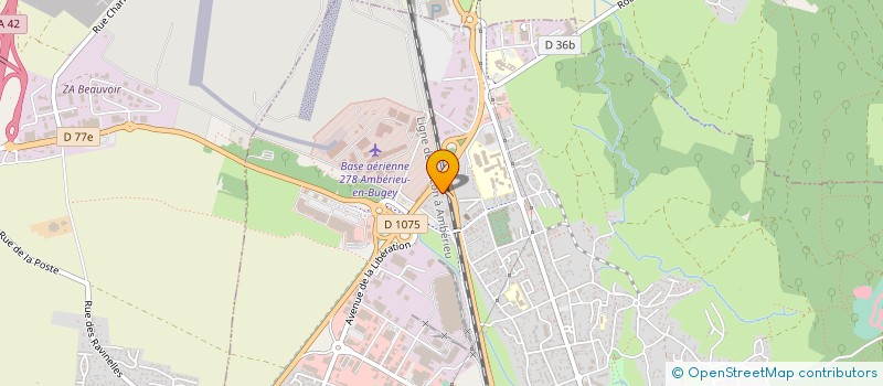 localisation de l'entreprise ARMAN à AMBERIEU-EN-BUGEY