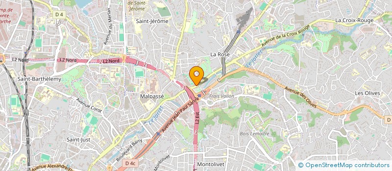 localisation de l'entreprise ARMAN à MARSEILLE
