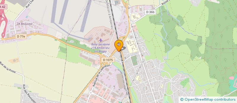 localisation de l'entreprise ARMAN  AMBERIEU-EN-BUGEY