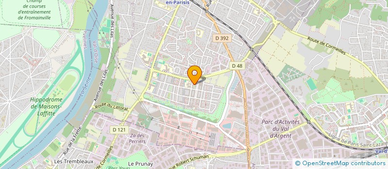 localisation de l'entreprise ARMAN FLORE à CORMEILLES-EN-PARISIS