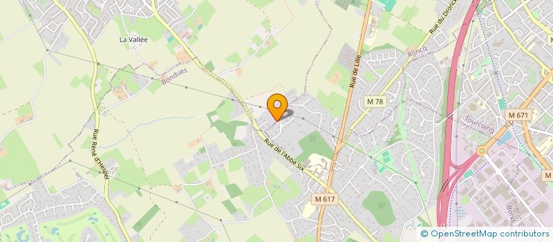 localisation de l'entreprise ARMANA CONSEIL  LINSELLES