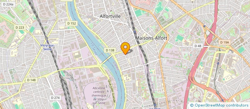 localisation de l'entreprise ARMANCHO à ALFORTVILLE