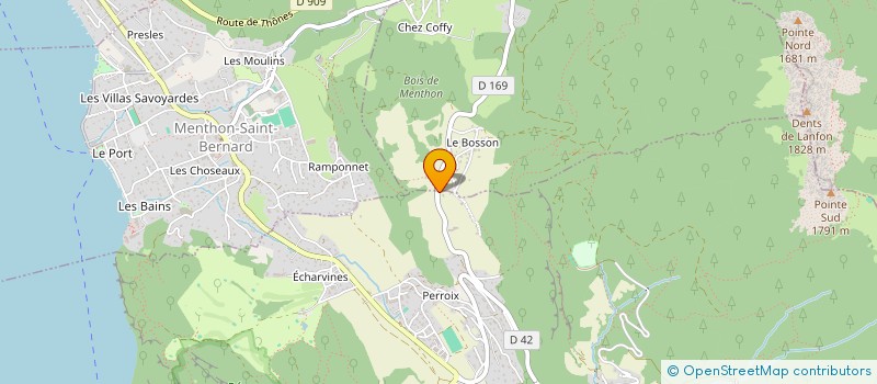 localisation de l'entreprise ARMAND  BLUFFY