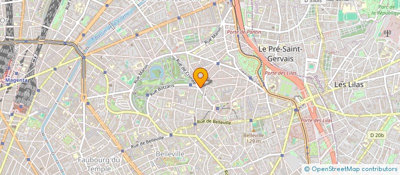 localisation de l'entreprise ARMAND BAT  PARIS