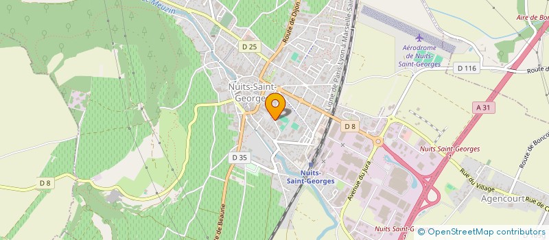 localisation de l'entreprise ARMAND CARTRON SA  NUITS-SAINT-GEORGES