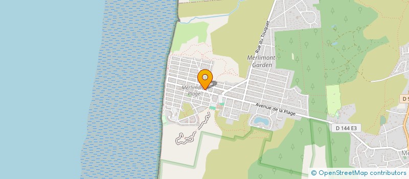 localisation de l'entreprise ARMAND COUVERTURES  MERLIMONT