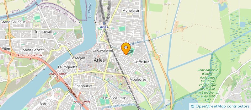 localisation de l'entreprise ARMAND-LABEYRIE  ARLES