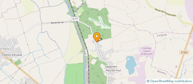 localisation de l'entreprise ARMAND MAGNIER  BESSENS