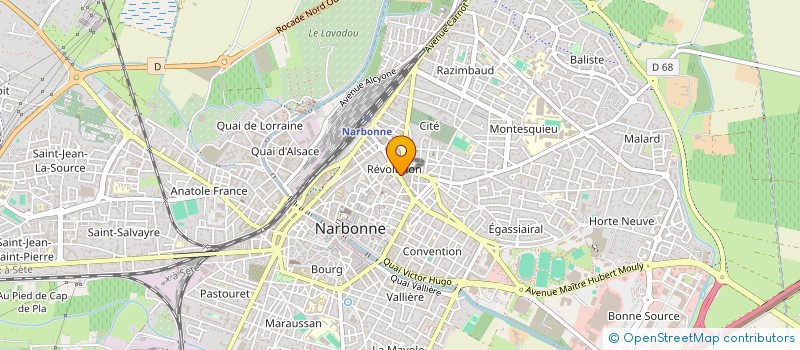 localisation de l'entreprise ARMAND-PIERRE à NARBONNE