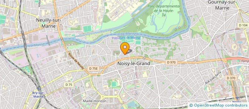localisation de l'entreprise ARMAND974  NOISY LE GRAND