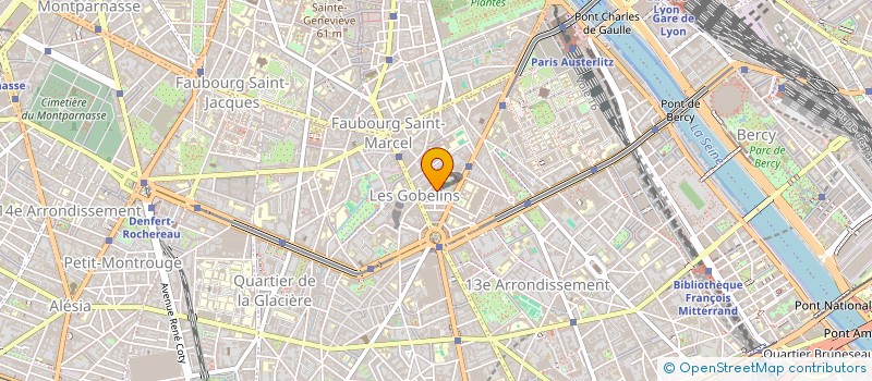 localisation de l'entreprise ARMANDET CHARLES - GANIEUX MAUD  PARIS