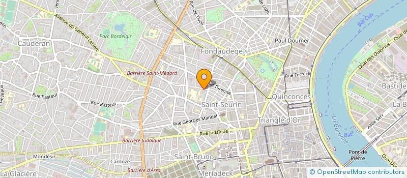 localisation de l'entreprise ARMANDIMMO à BORDEAUX