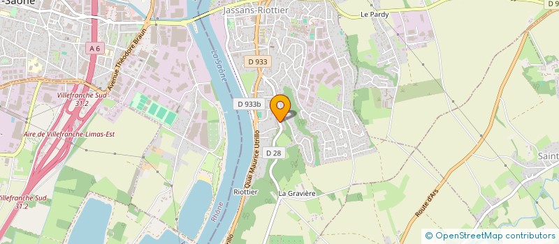 localisation de l'entreprise ARMANDISE à JASSANS-RIOTTIER