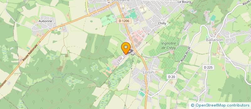 localisation de l'entreprise ARMANGE  DOUVAINE