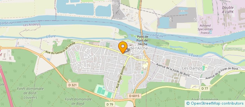 localisation de l'entreprise ARMANLIZ  PONT-DE-L'ARCHE