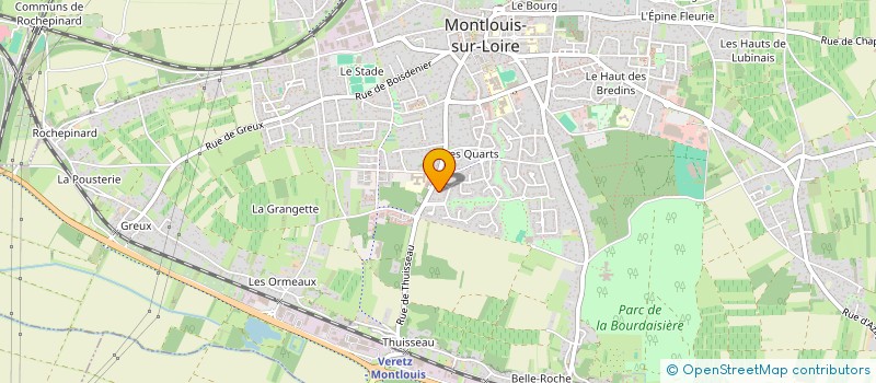 localisation de l'entreprise ARMANN EDITION  MONTLOUIS-SUR-LOIRE