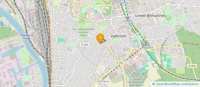 localisation de l'entreprise ARMANOVA  VALENTON