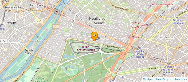 localisation de l'entreprise ARMANTIQUE à NEUILLY SUR SEINE