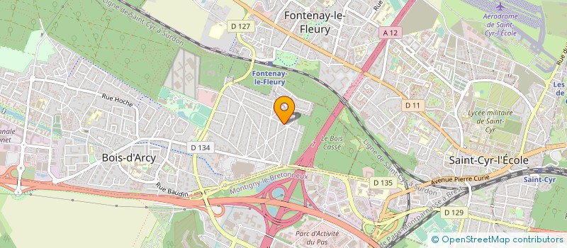 localisation de l'entreprise ARMANTY METEOR  BOIS-D'ARCY
