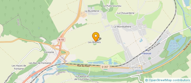 localisation de l'entreprise ARMAPEL  FRETEVAL