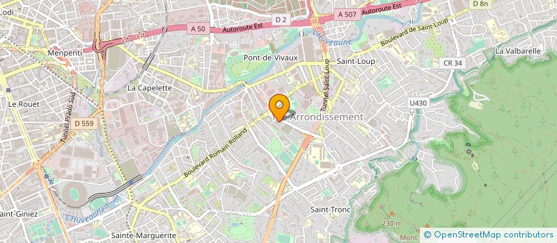 localisation de l'entreprise ARMAPOSE à MARSEILLE
